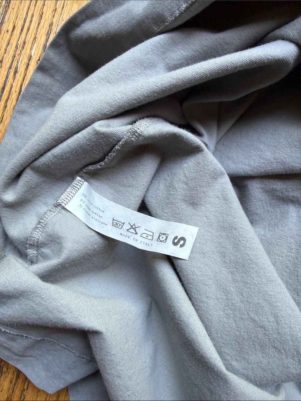 Light Gray Button-Front Women’s Blouse - Picture 7 of 9